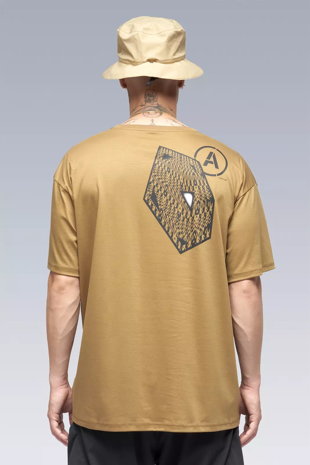 S24-PR-B 100% Cotton Mercerized Short Sleeve T-shirt Coyote - 6