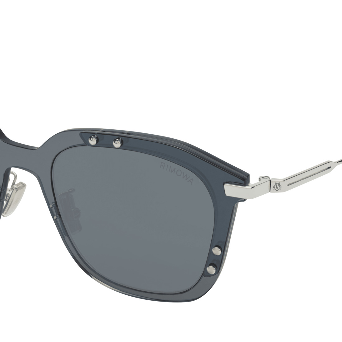 Eyewear Cat-Eye Mercury Gray Sunglasses - 6