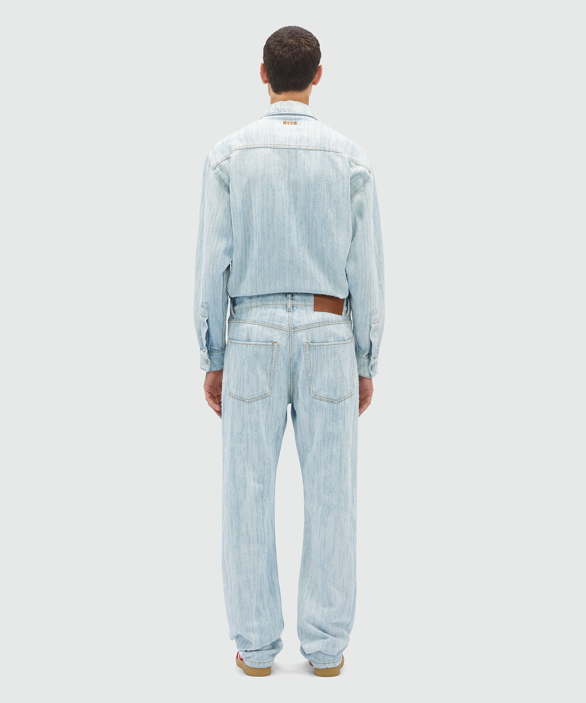Destroyed denim trousers - 3