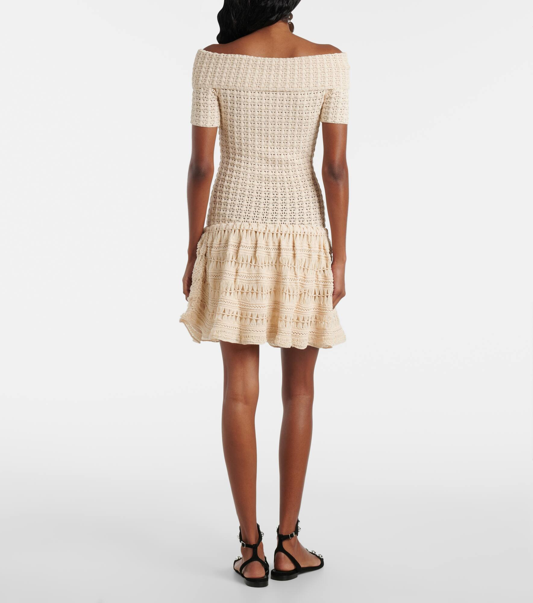 Charlottega crochet minidress - 3