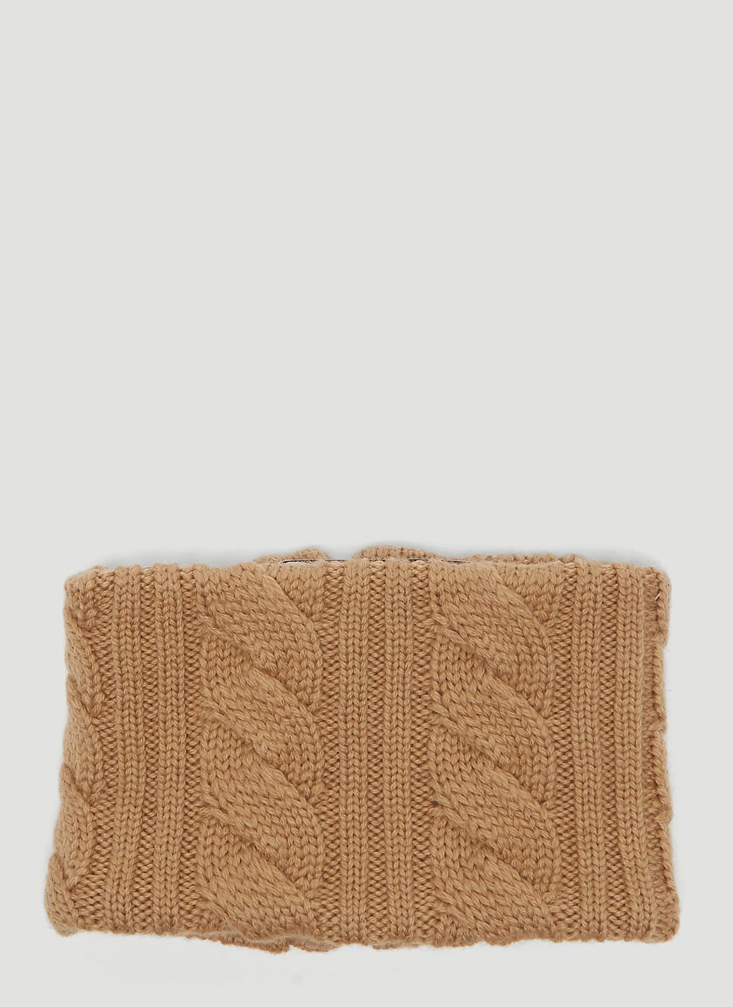 Cable Knit Neckband - 2