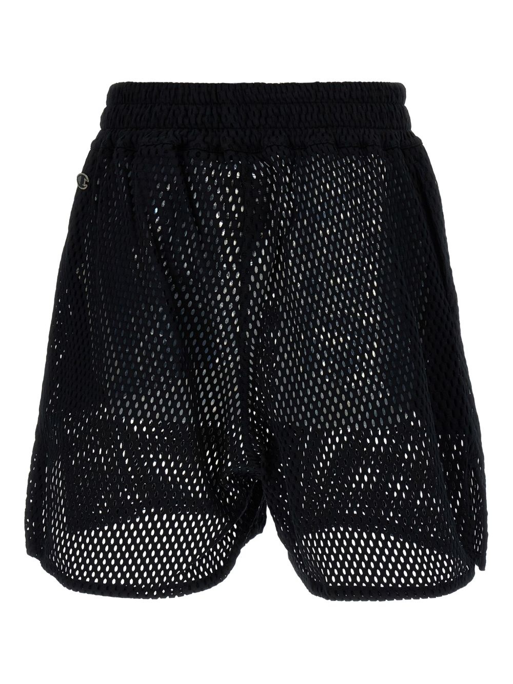 mesh drawstring shorts - 2
