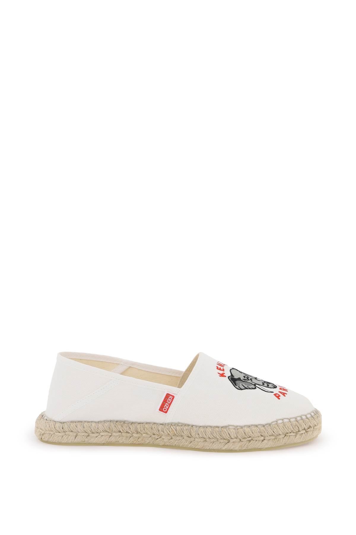 Canvas Espadrilles With Logo Embroidery - 1