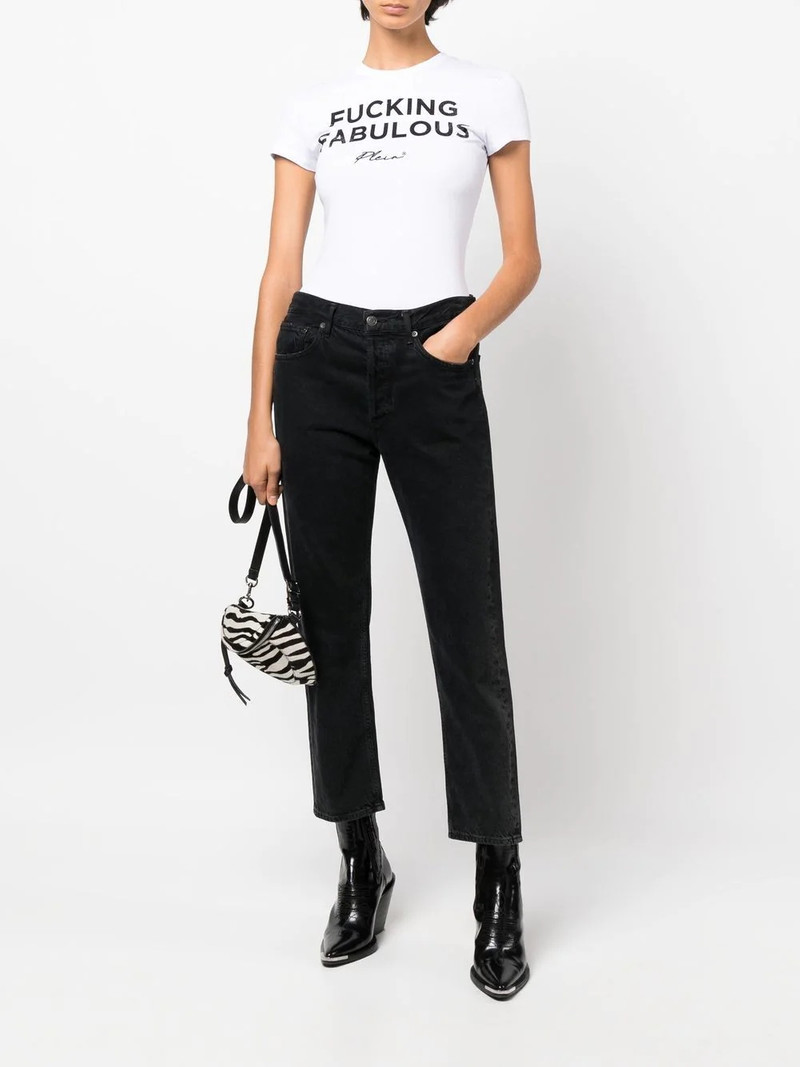 PHILIPP PLEIN logo-print cotton T-shirt outlook