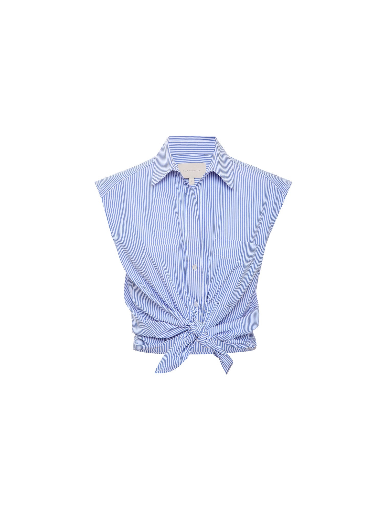 The Everyday Sleeveless Stripe Shirt - 3