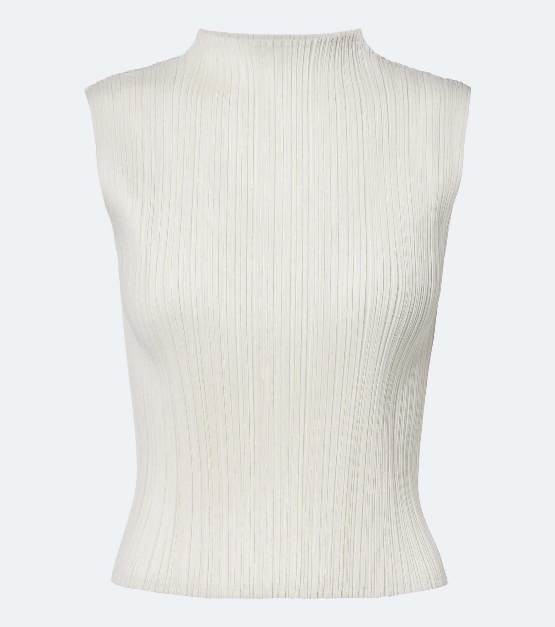 Monthly Colors: August pleated top - 1