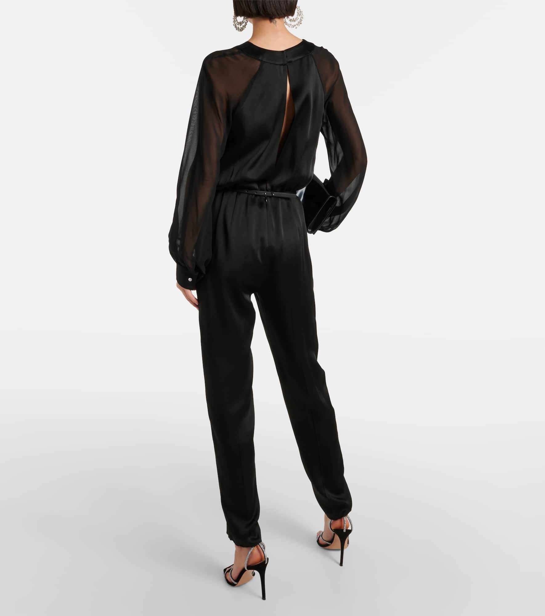 Single-breasted jumpsuit - 3