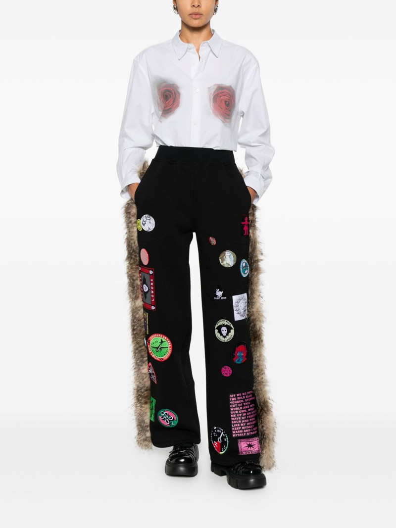 Chopova Lowena appliqué-detail pants outlook
