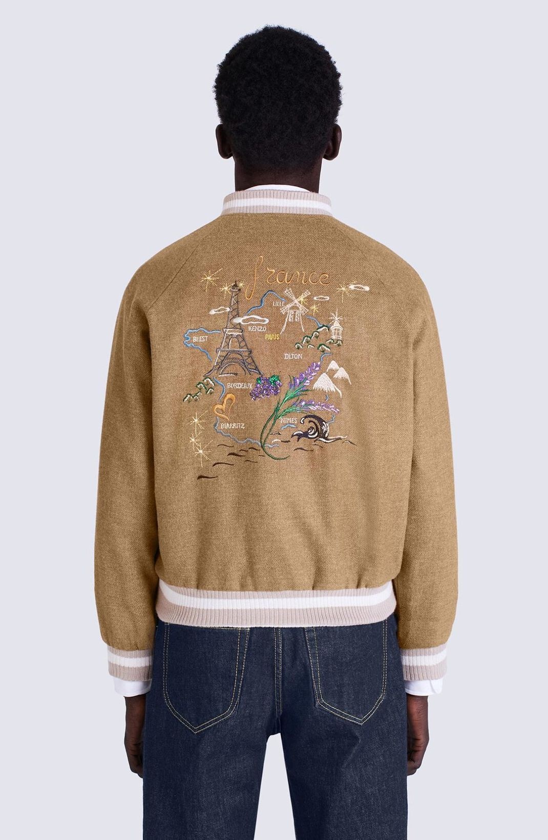 'France Japan' reversible bomber jacket - 10