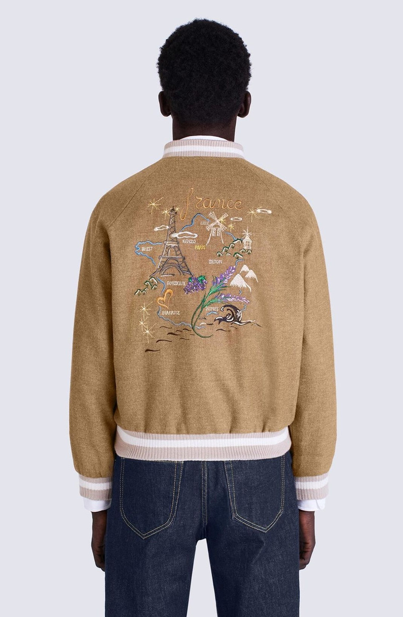 'France Japan' reversible bomber jacket 10