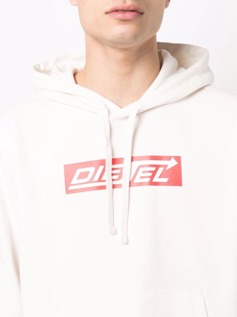 logo-print hooded sweatshirt - 2