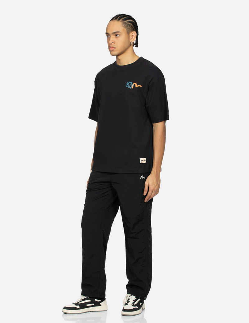 GODHEAD WITH SOCIAL MEDIA INSPIRED PRINT RELAX FIT T-SHIRT 4