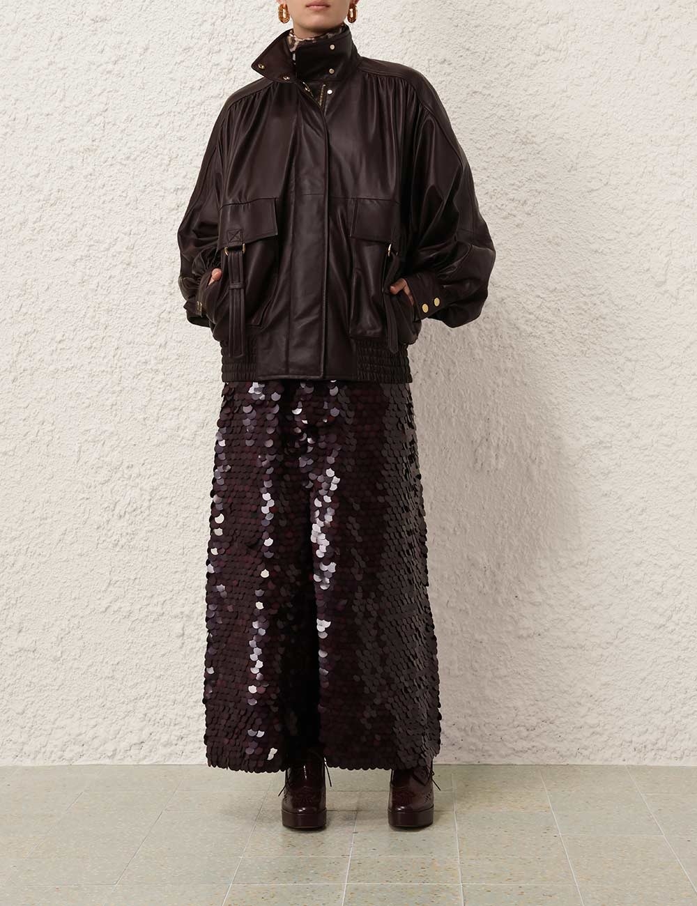 EDEN SEQUIN MAXI SKIRT - 7