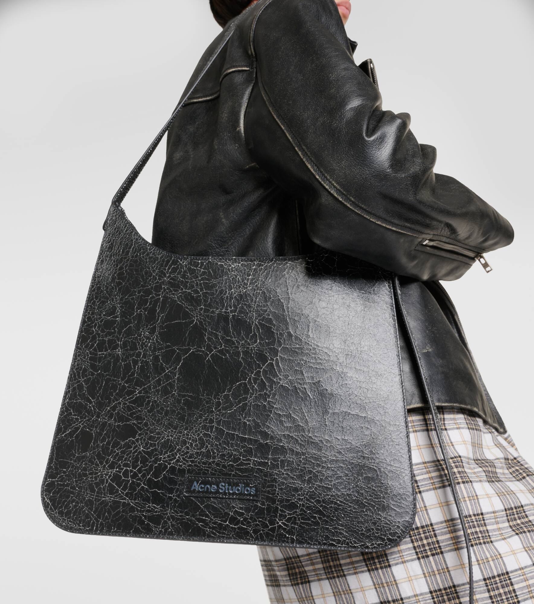 Platt leather shoulder bag - 2