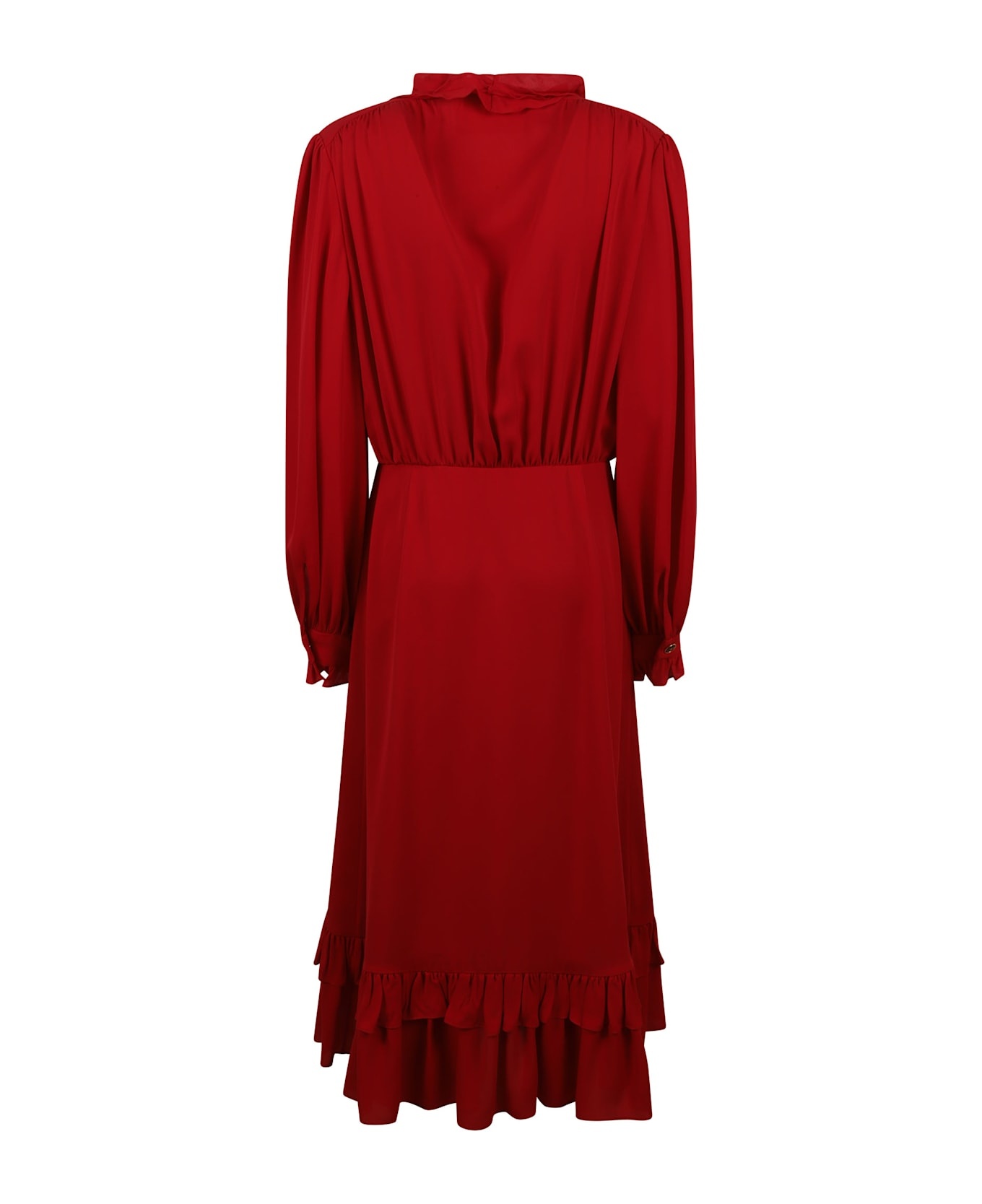 Ruffled Long Dress - 2