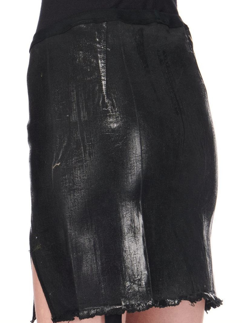 distressed ripped skirt 5
