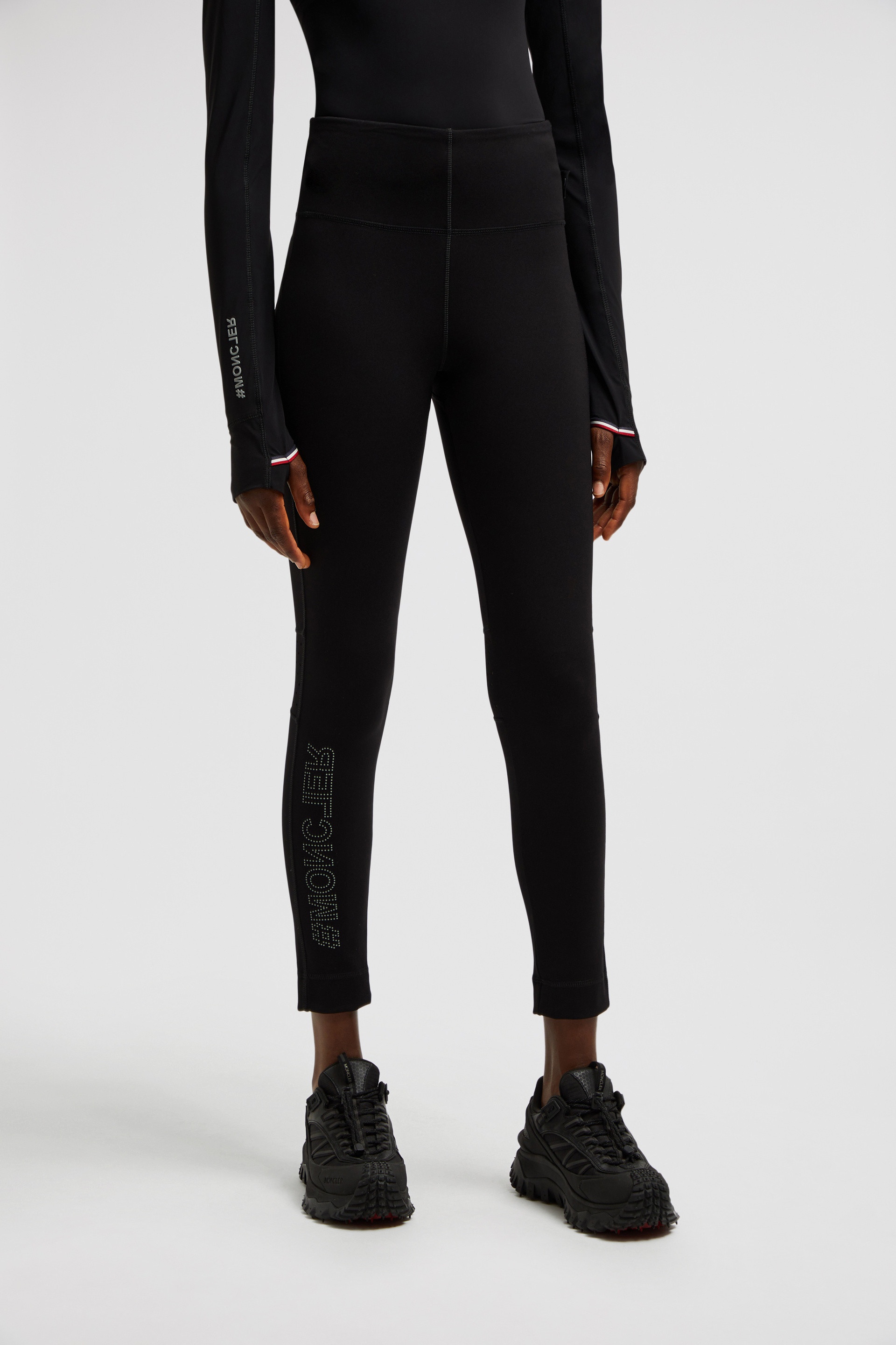 スパッツ・レギンス Moncler Grenoble Black Moncler Grenoble Day-namic leggings Moncler Grenoble Leggings | REVERSIBLE