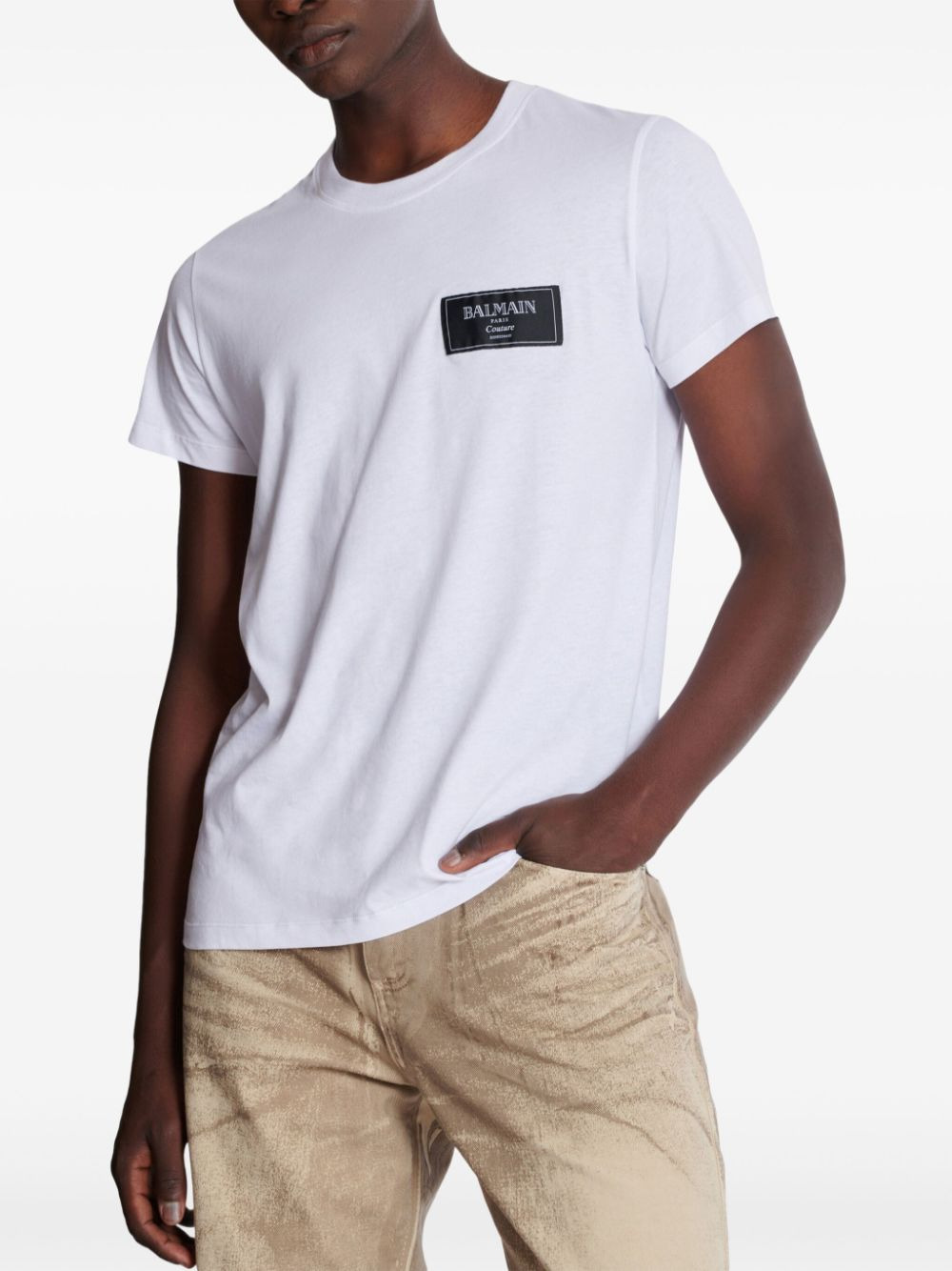 Balmain Men Slim-Fit T-Shirt - 7