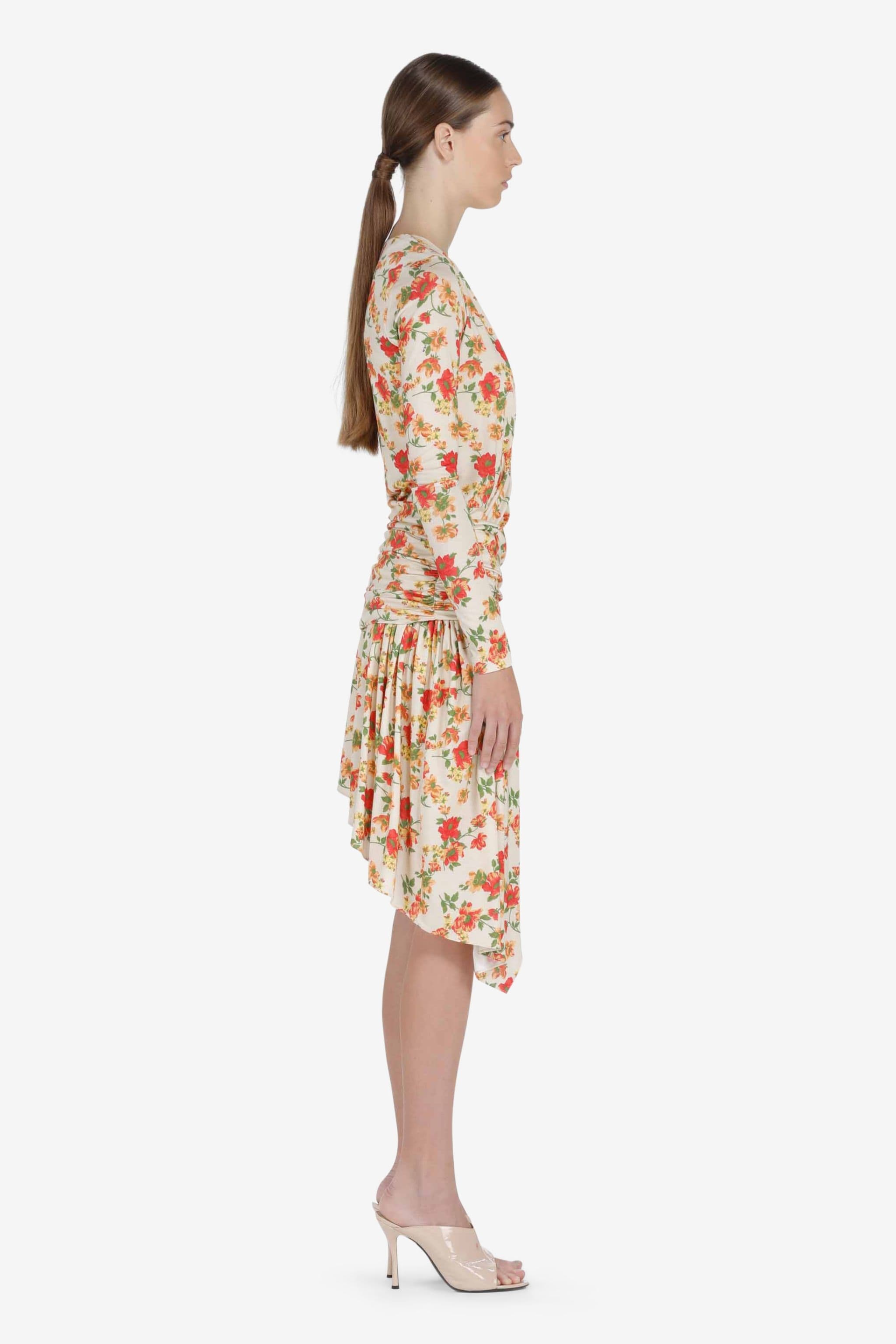 FLORAL-PRINT DRESS - 3