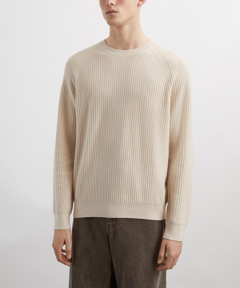 Paul Smith Merino Wool-Cotton Ribbed Jumper outlook