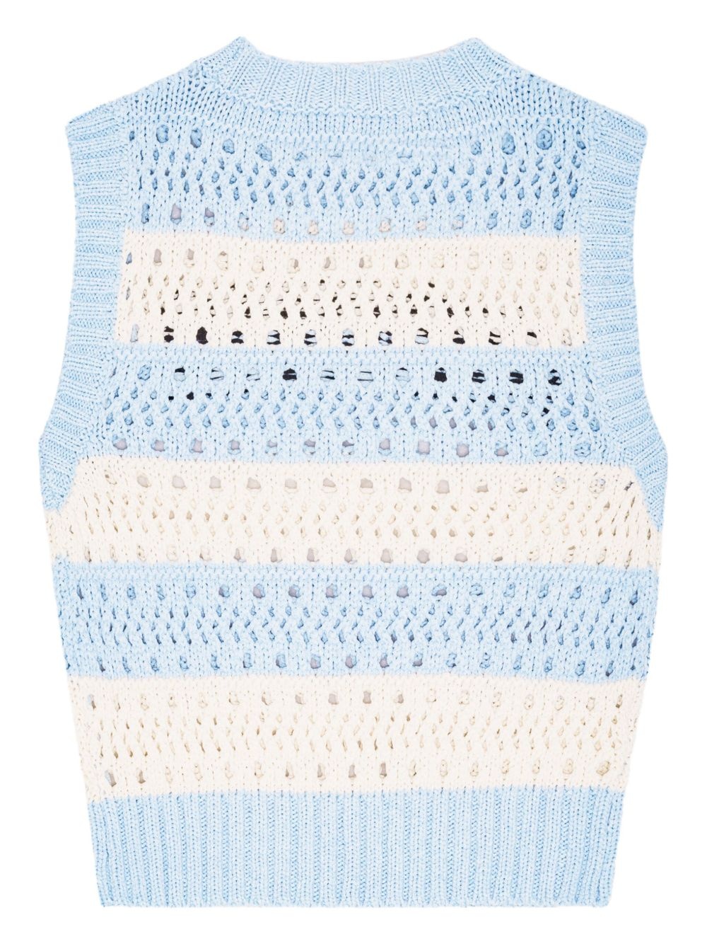 striped knit tank top - 6