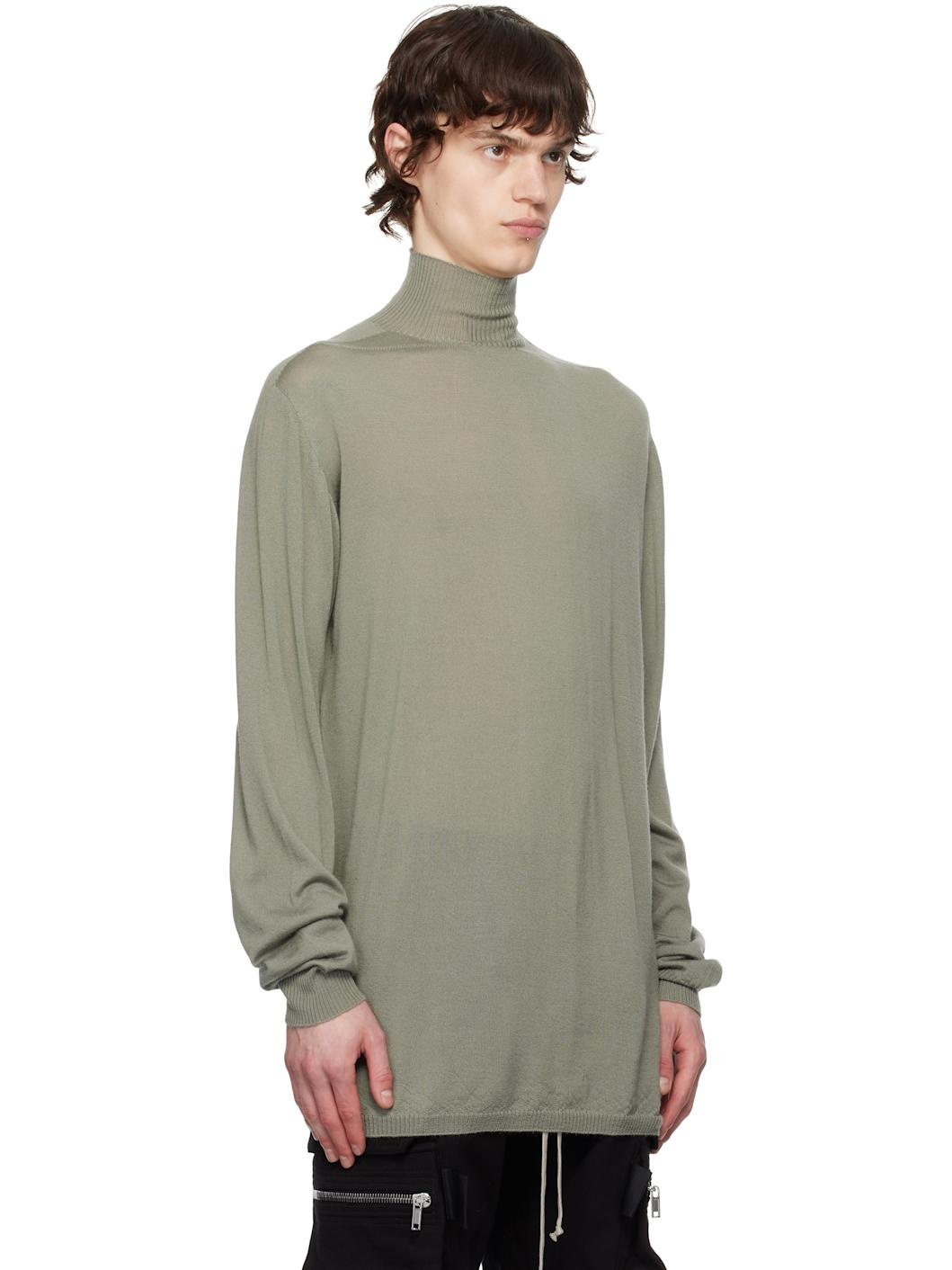 Green Hollywood Oversized Turtleneck - 2