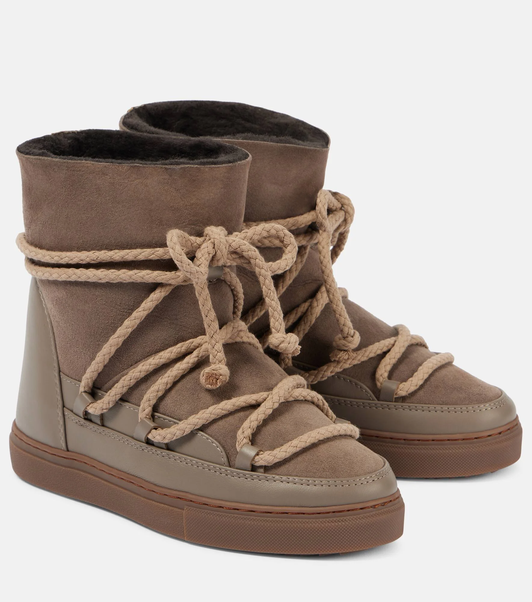 Classic Wedge leather snow boots - 1