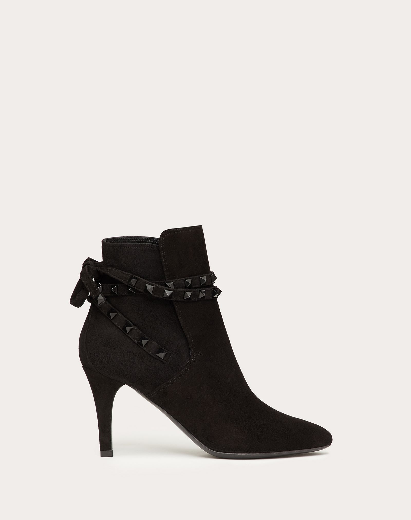 Rockstud Suede Ankle Boot 85 mm - 1