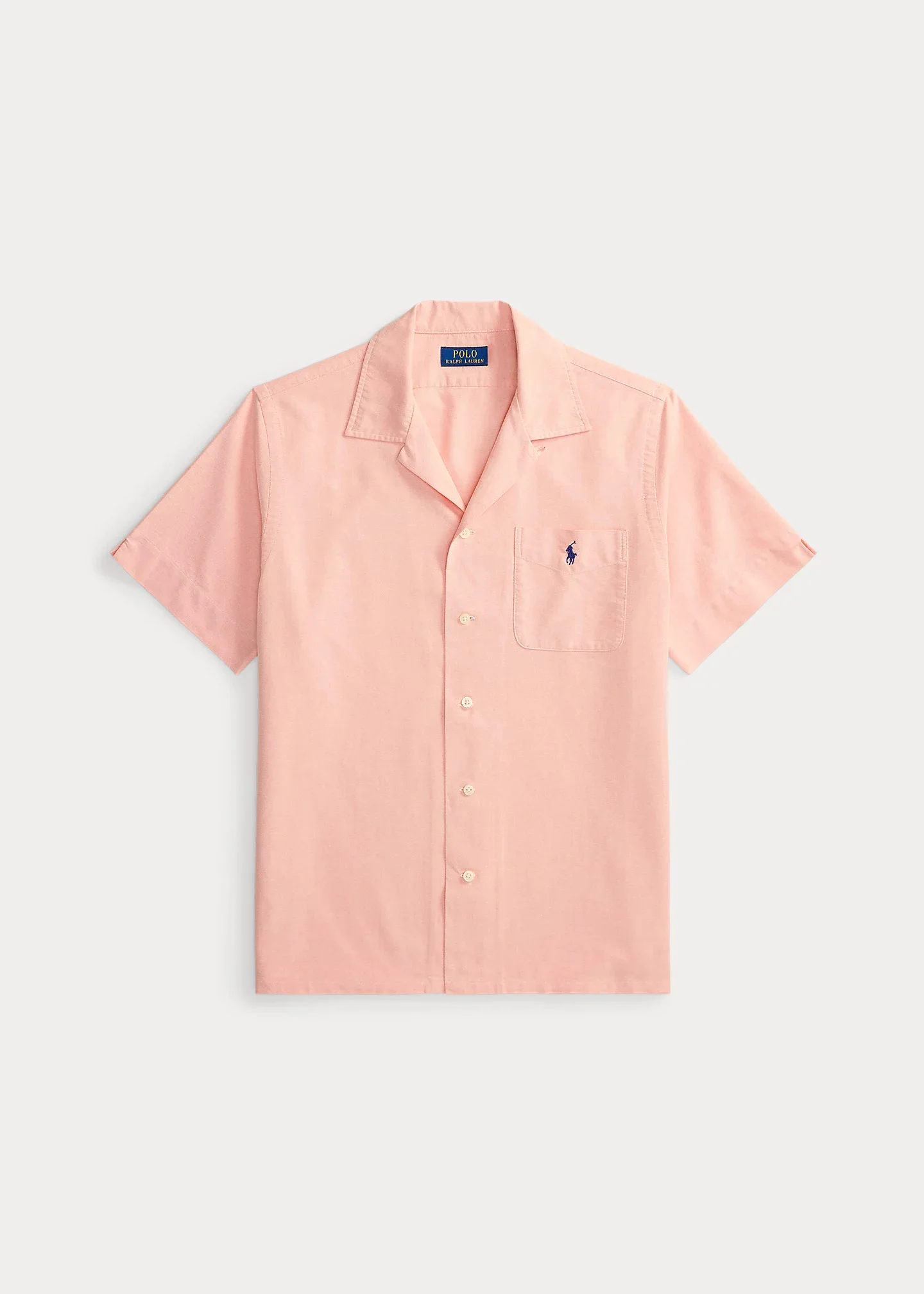Classic Fit Oxford Camp Shirt - 1