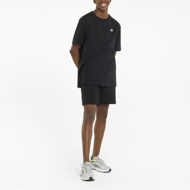 PUMA Small Logo Shorts 'Black' 535372-01 - 3