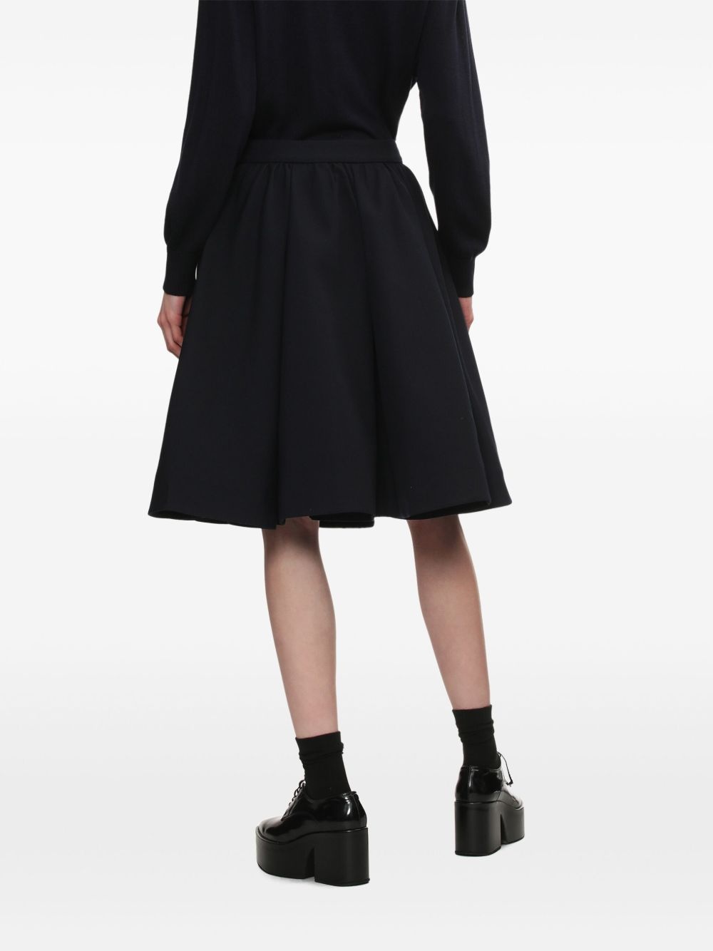 wool-silk skirt - 4