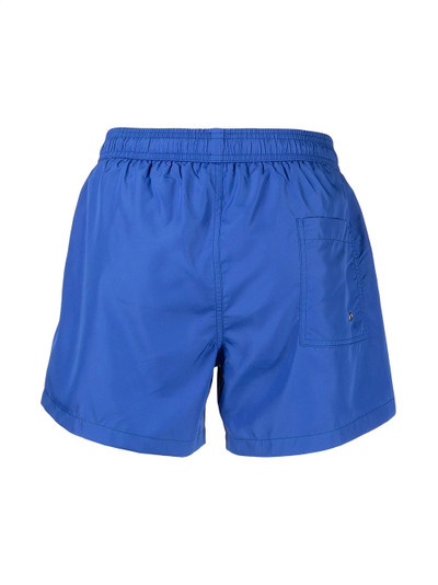 N°21 logo print swimming shorts outlook