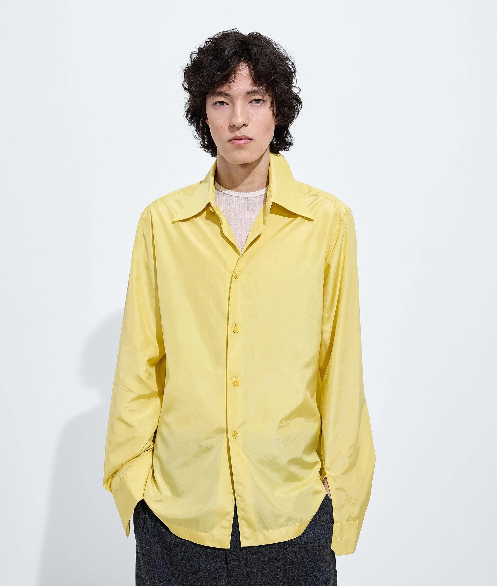 Silk Taffeta Shirt - 1