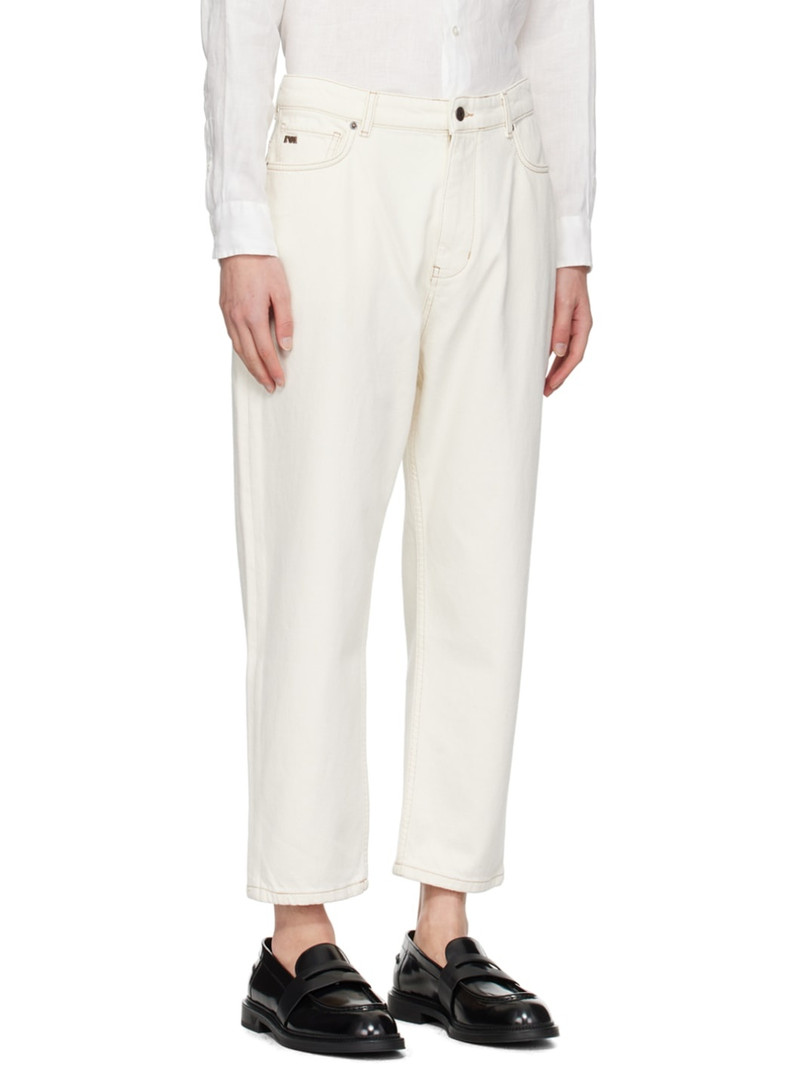 Off-White Embossed Jeans 2