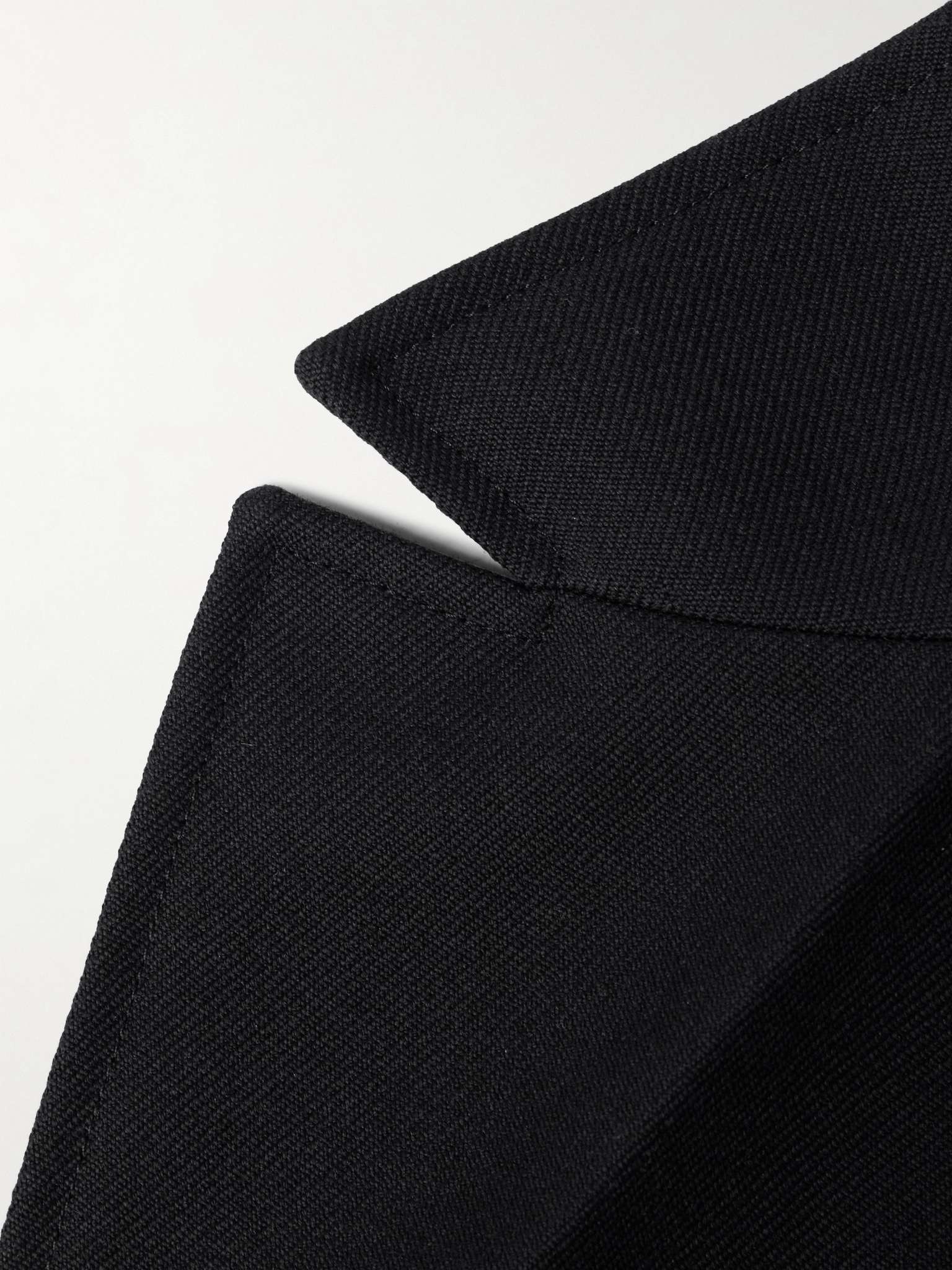 Double-Breasted Wool-Twill Blazer - 3