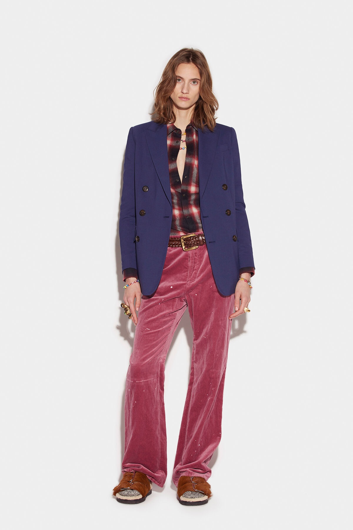 NEW YORKER DOUBLE BRESTED BLAZER - 5