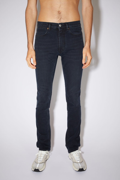 Acne Studios Slim fit jeans - Blue/black outlook