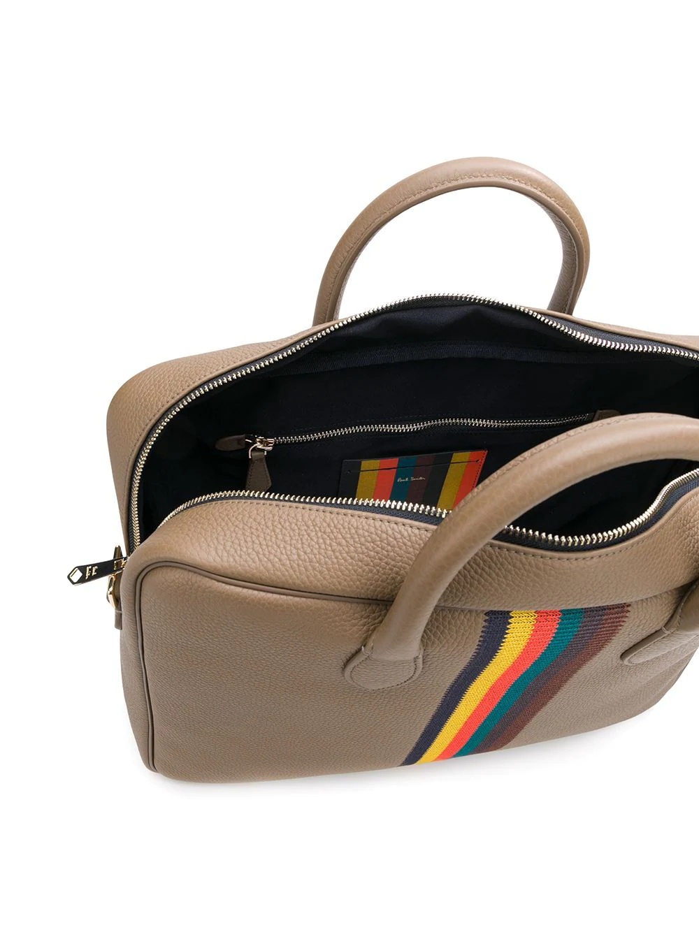 striped laptop bag - 5