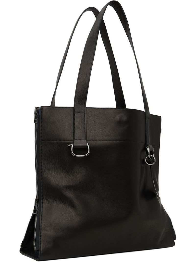 Yohji Yamamoto Black Zipper Tote outlook