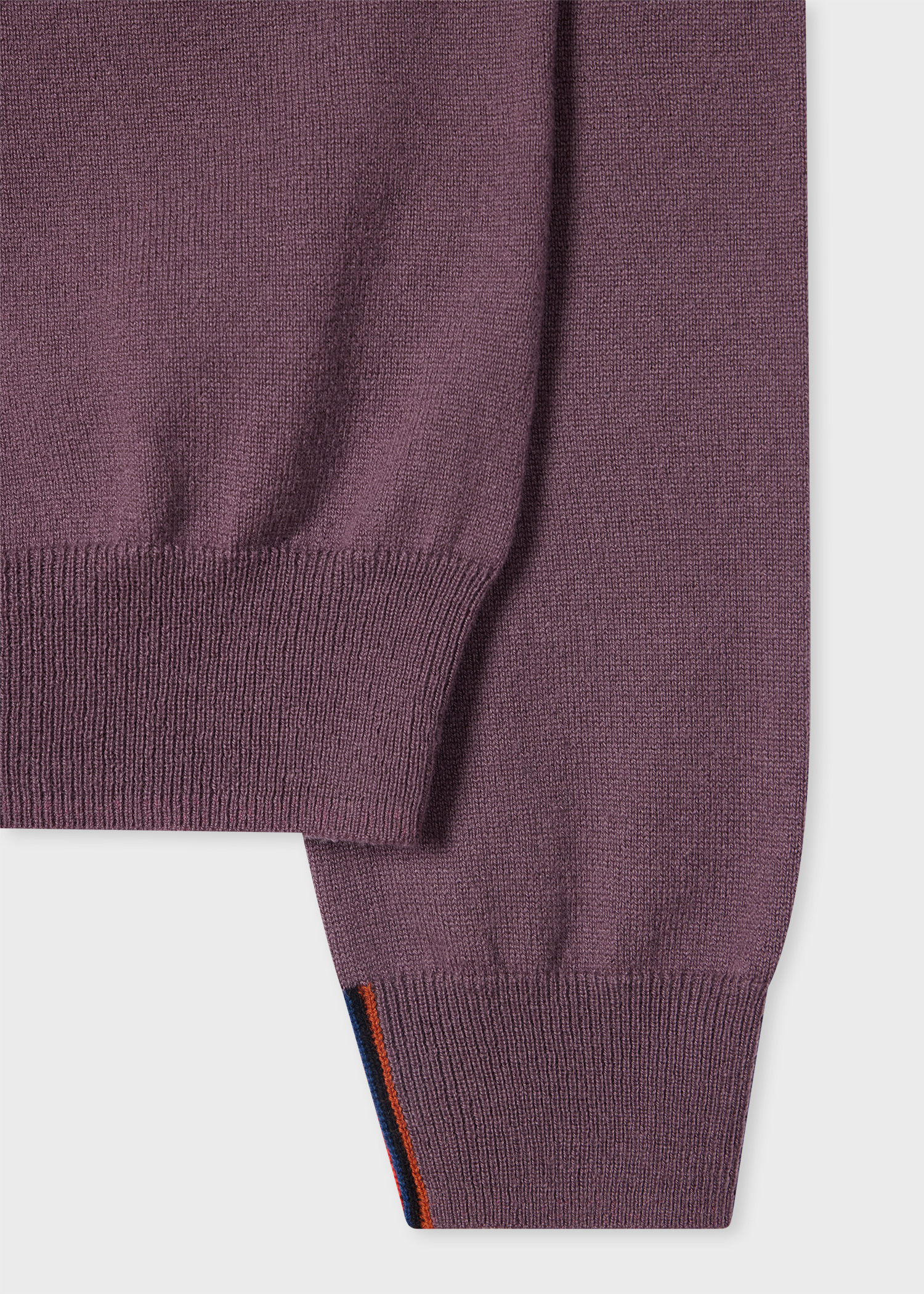Mauve Cashmere Crew Neck Sweater - 2