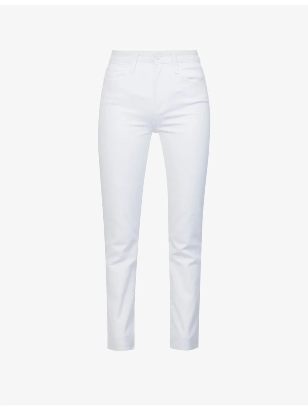 Cindy slim-fit mid-rise stretch-cotton jeans - 1