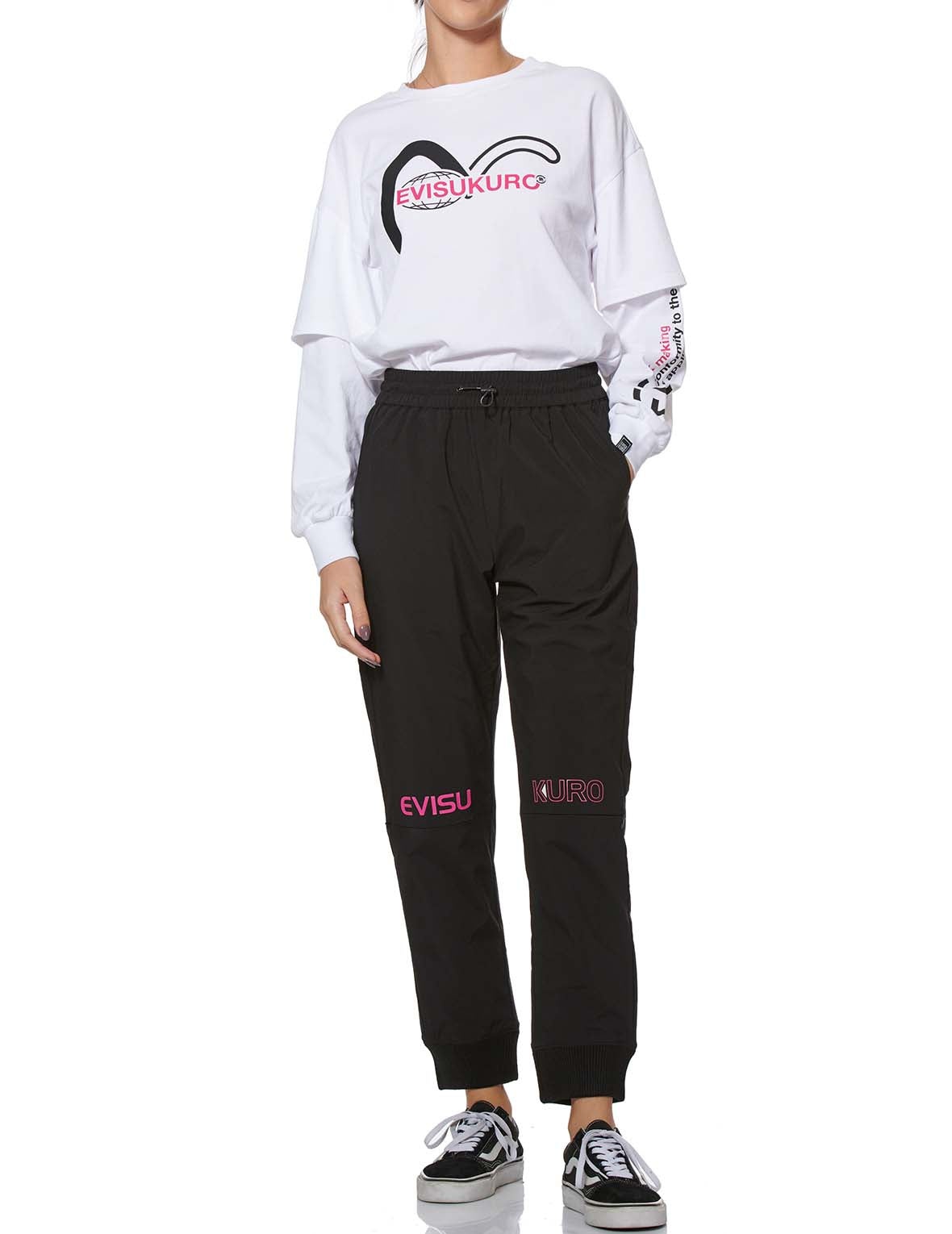 Knee Zipper Sports Pants - 5