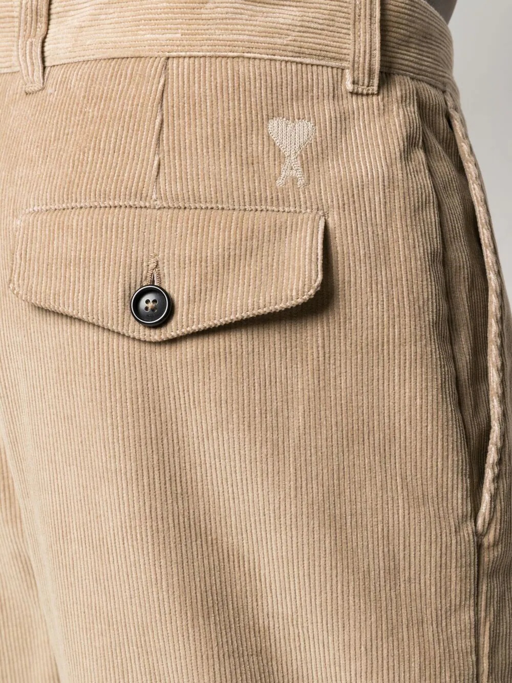 tapered corduroy chinos - 5