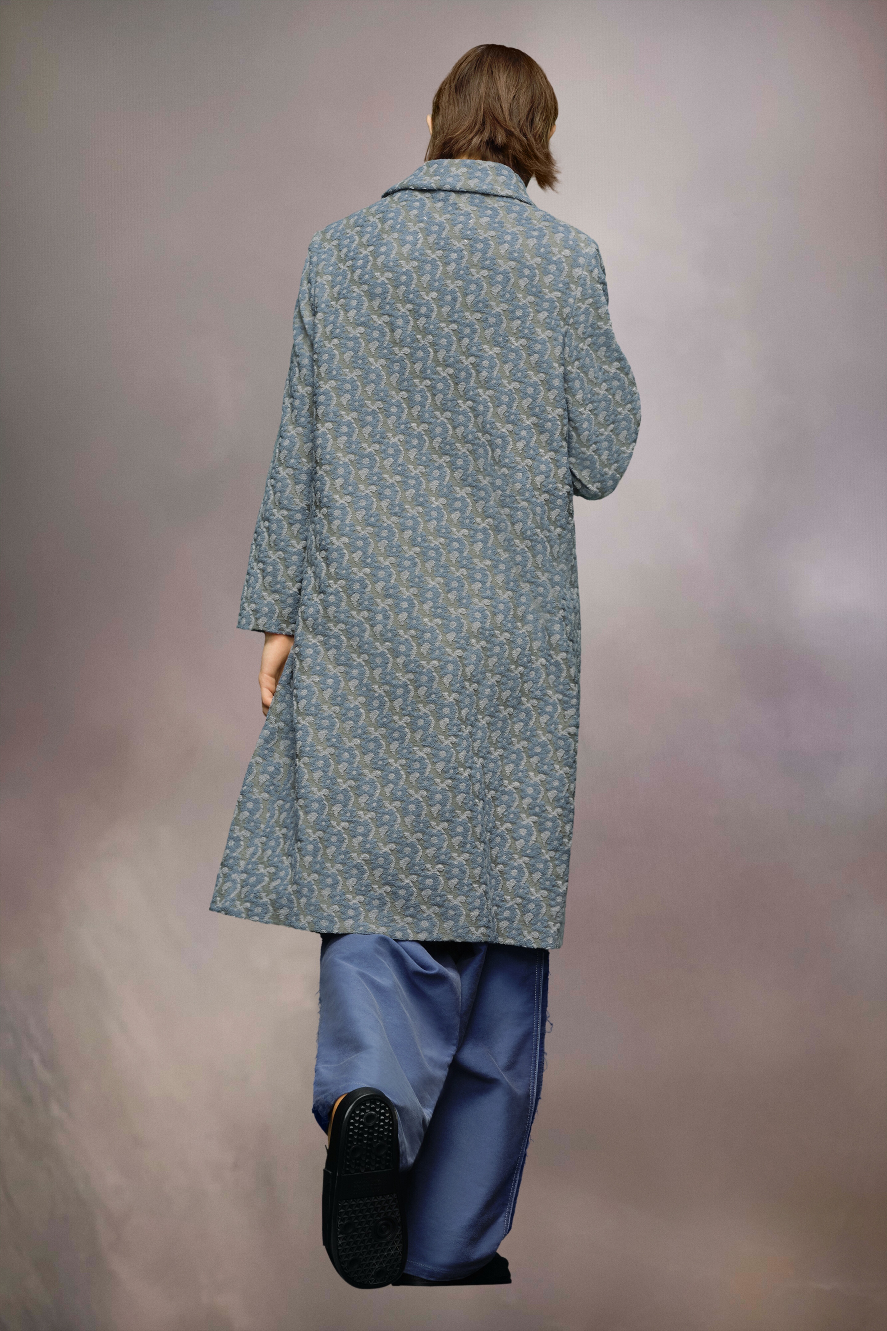 Knitted jacquard coat - 5
