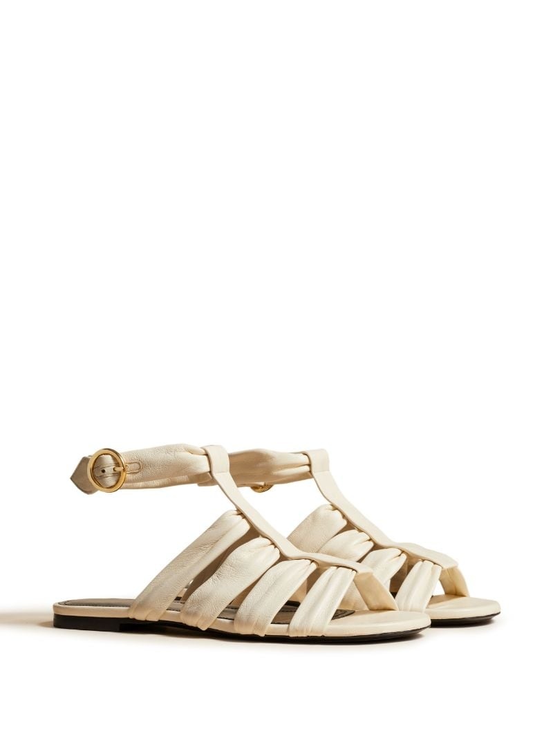 Perth leather flat sandals - 2