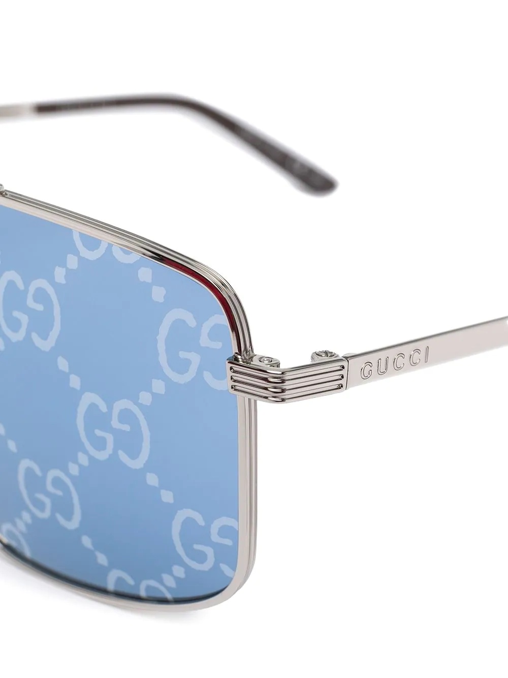 GG-lens square-frame sunglasses - 3