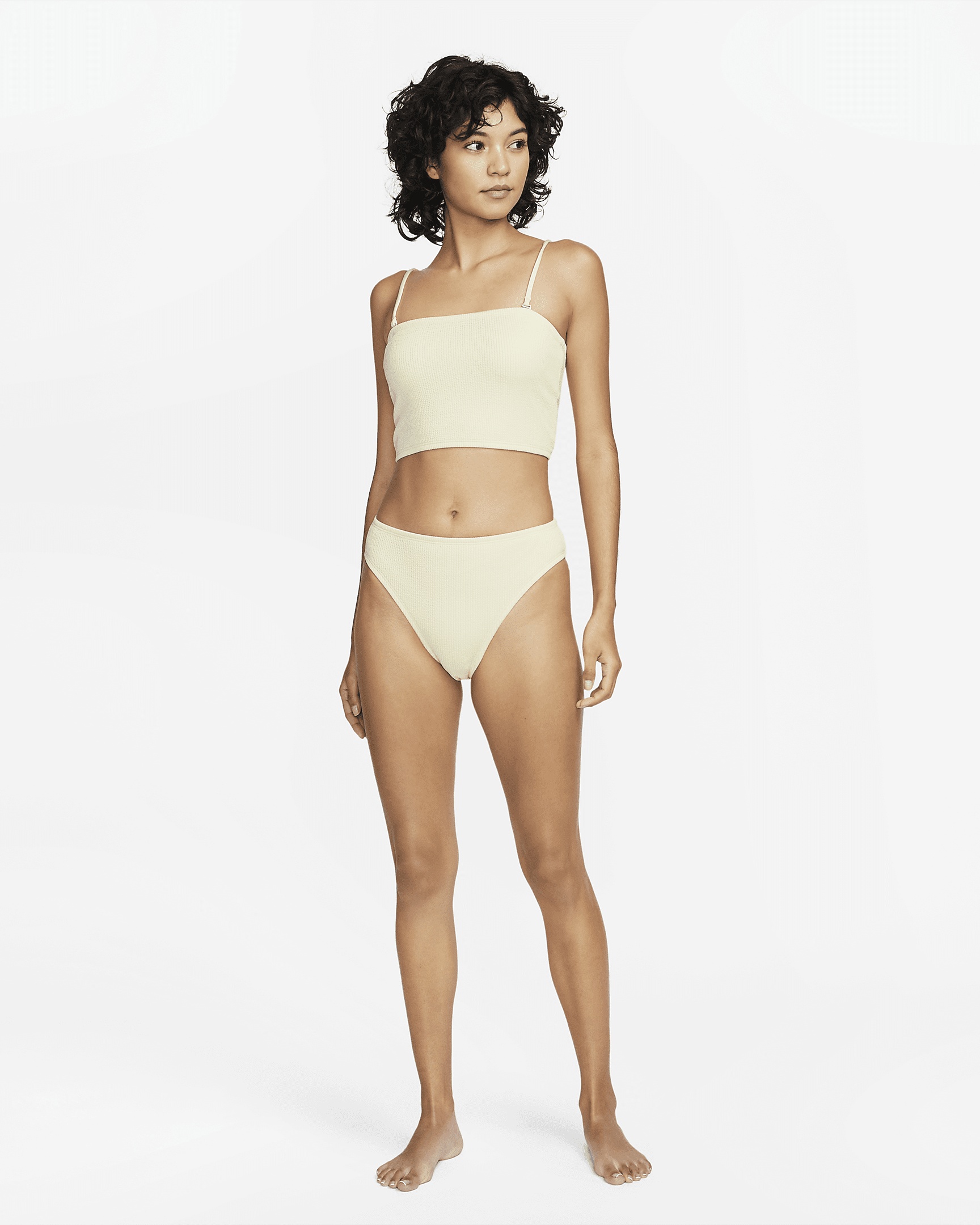 Nike Nike Women s Bandeau Midkini Swim Top REVERSIBLE