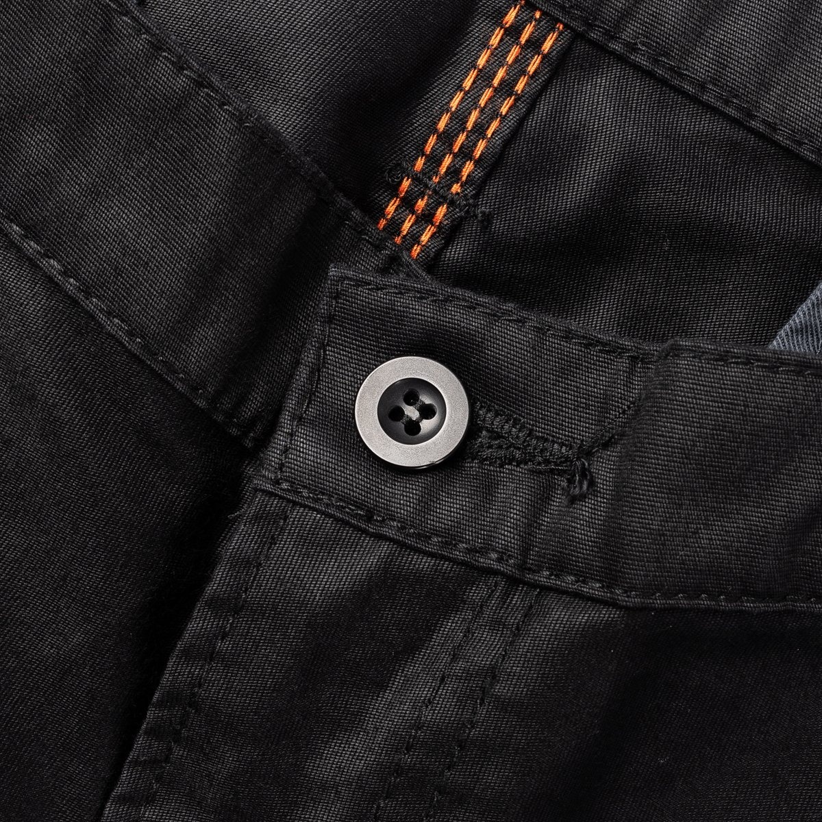 7.4oz Cotton Whipcord Camp Shorts - Black - 5