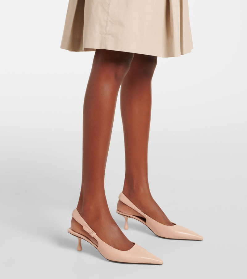 Amel 50 leather slingback pumps 4