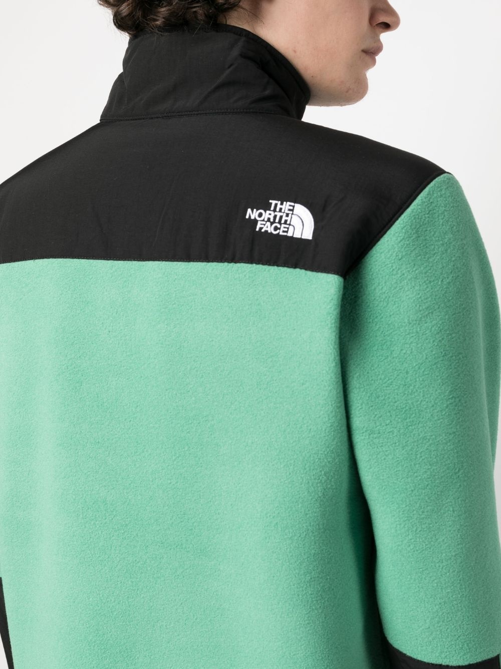panelled fleece jacket - 5